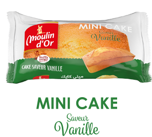 mini cake vanille